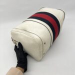 Gucci Boston Leather White GHW