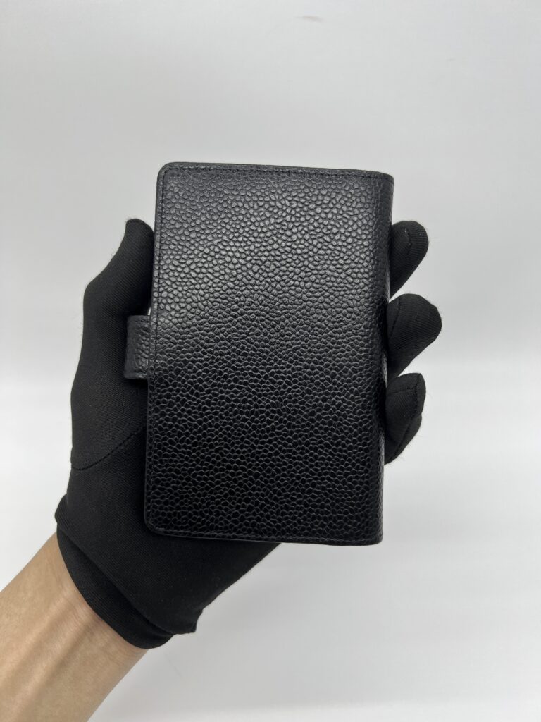 Chanel Ring Agenda Planner Caviar Black GHW