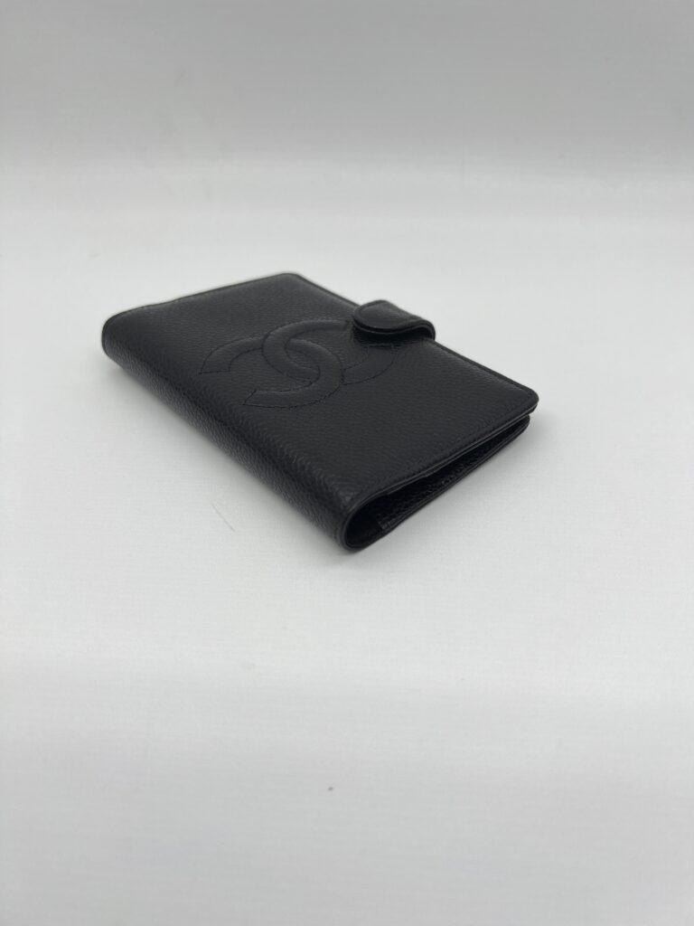 Chanel Ring Agenda Planner Caviar Black GHW
