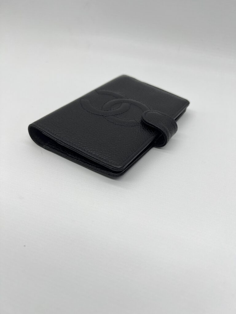Chanel Ring Agenda Planner Caviar Black GHW