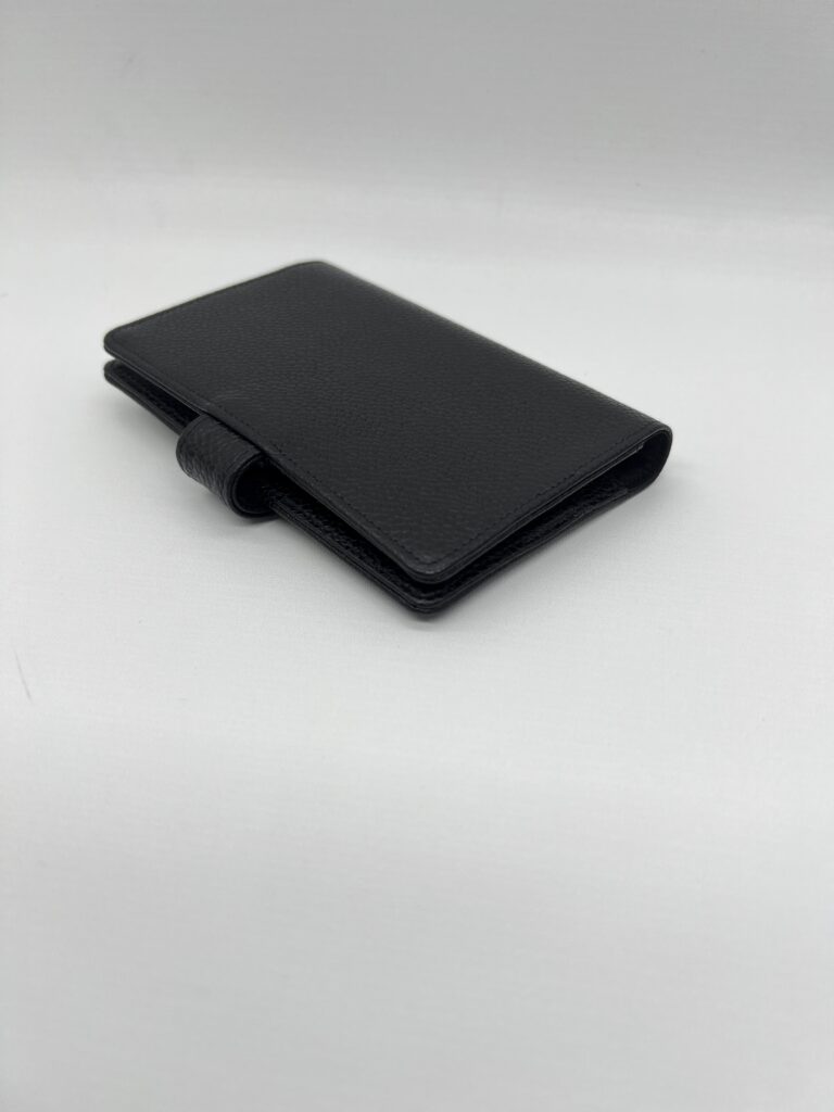 Chanel Ring Agenda Planner Caviar Black GHW