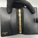 Chanel Ring Agenda Planner Caviar Black GHW