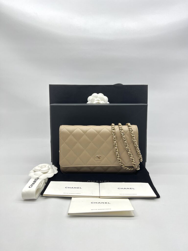 Chanel WOC Caviar Brown GHW