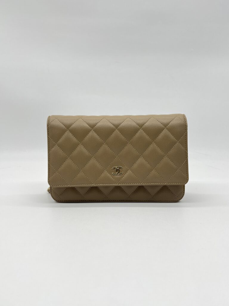 Chanel WOC Caviar Brown GHW