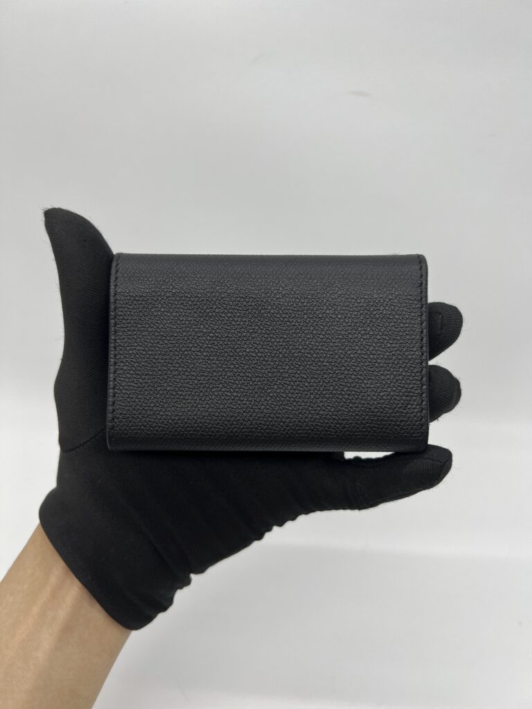 Chanel Flap Key Holder Black GHW