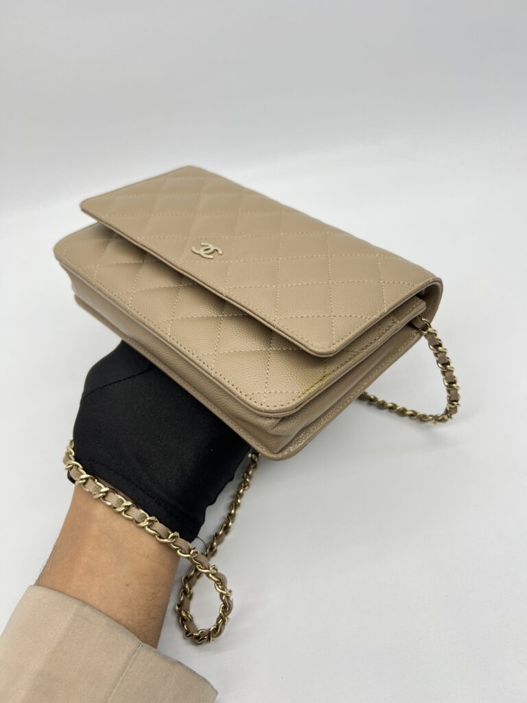 Chanel WOC Caviar Brown GHW