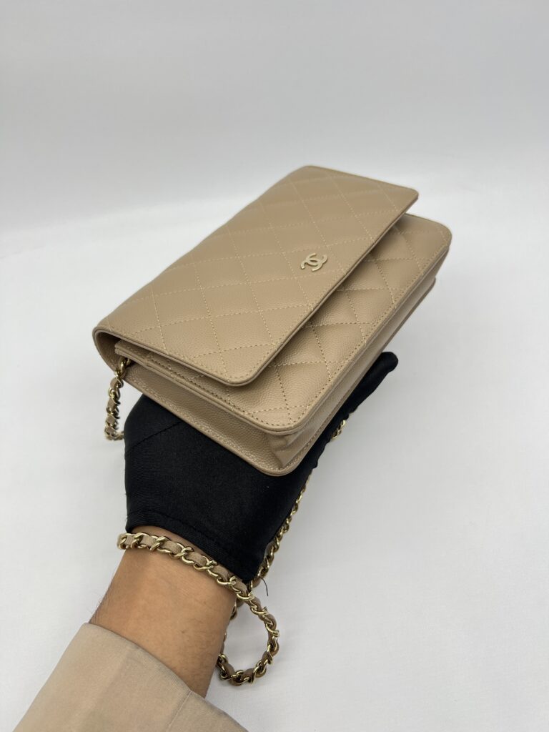 Chanel WOC Caviar Brown GHW