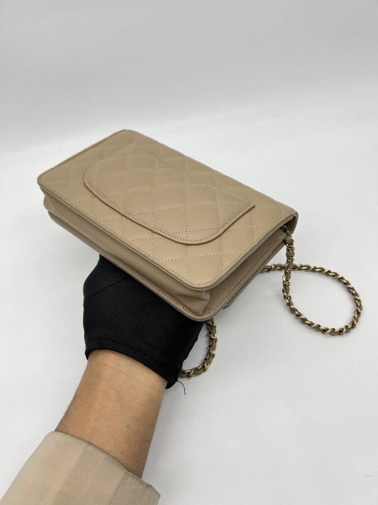 Chanel WOC Caviar Brown GHW
