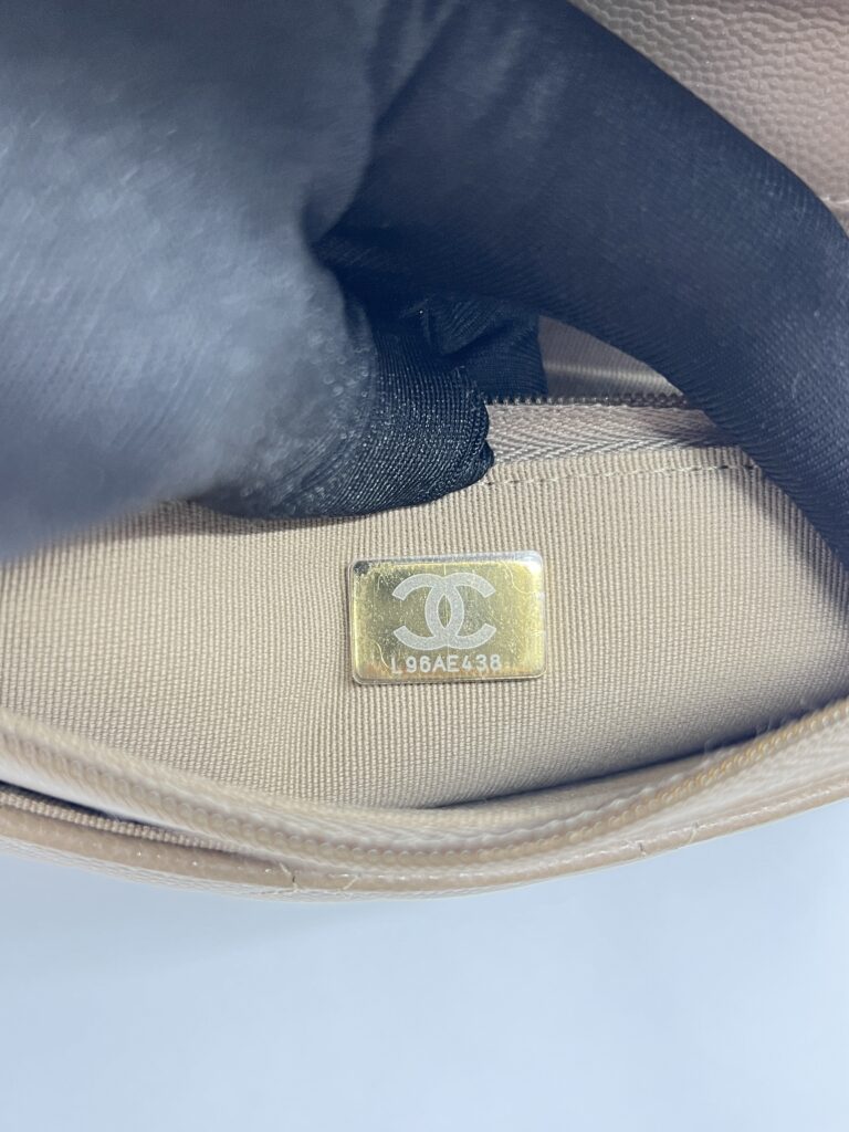 Chanel WOC Caviar Brown GHW