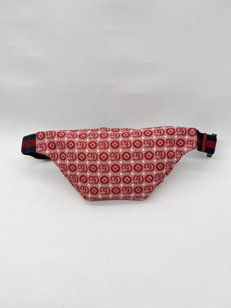 Gucci Children Bumbag Canvas GG Red Star