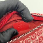 Gucci Children Bumbag Canvas GG Red Star