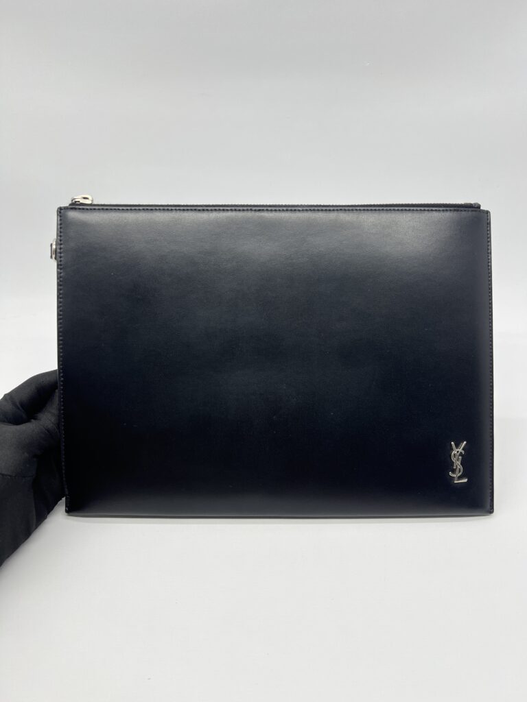 Saint Laurent I Pad Holder Black SHW