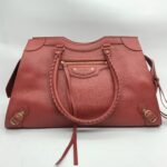 Balenciaga Neo Classic Large Grained Red GHW
