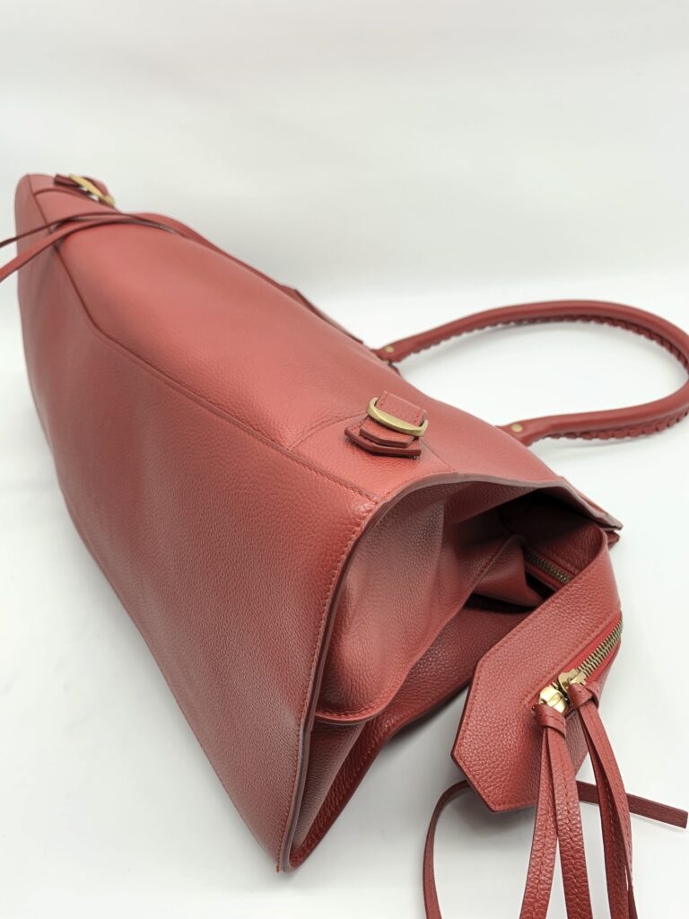 Balenciaga Neo Classic Large Grained Red GHW