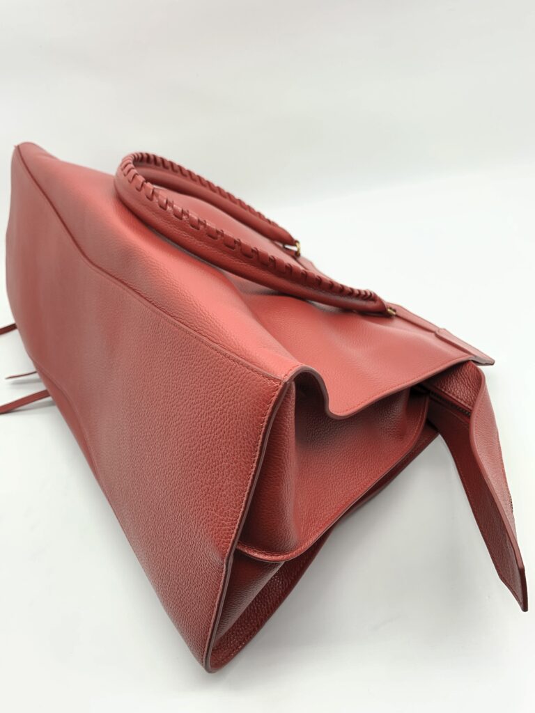 Balenciaga Neo Classic Large Grained Red GHW