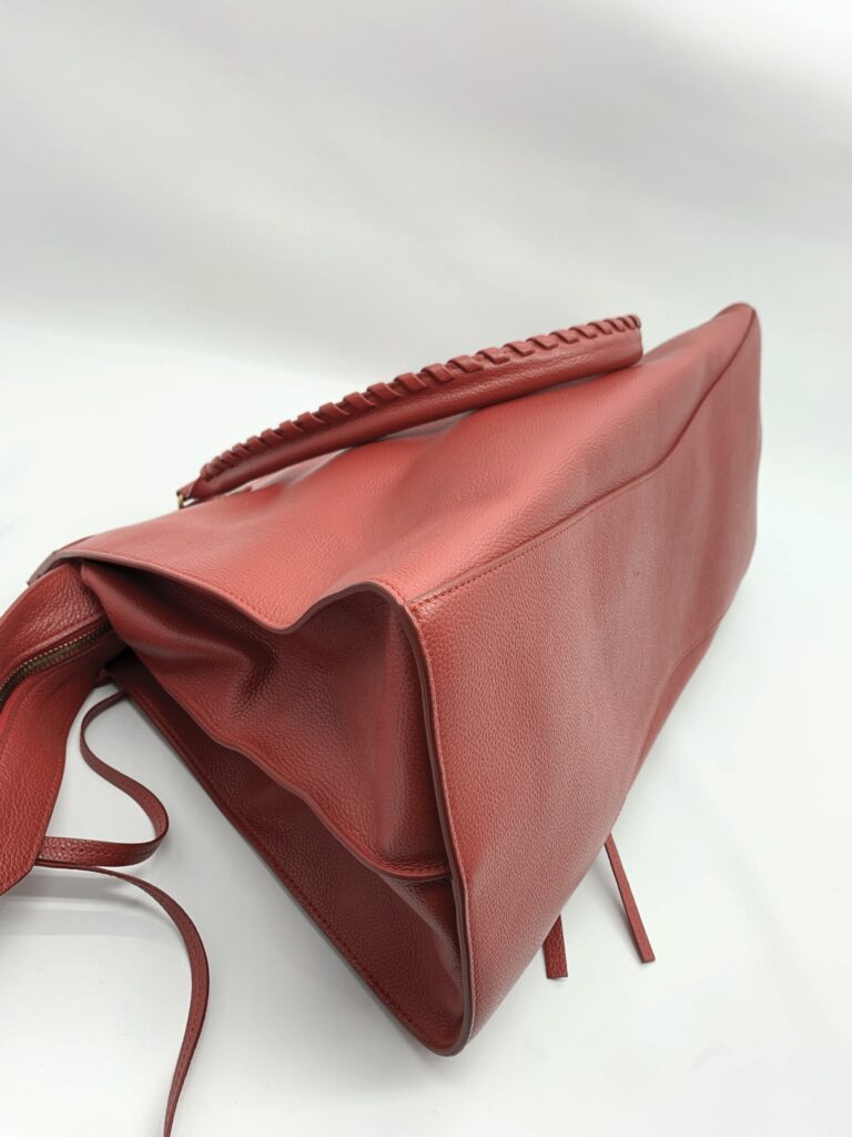 Balenciaga Neo Classic Large Grained Red GHW