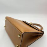 Hermes Kelly 25 Natural Sable Butler Sellier GHW