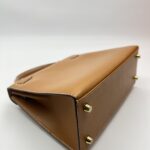 Hermes Kelly 25 Natural Sable Butler Sellier GHW