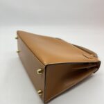 Hermes Kelly 25 Natural Sable Butler Sellier GHW