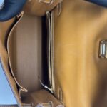 Hermes Kelly 25 Natural Sable Butler Sellier GHW