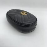 Gucci Marmont Belt Bag Black GHW
