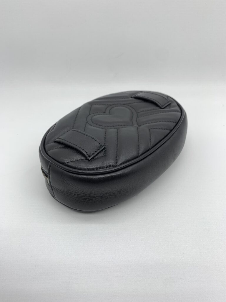 Gucci Marmont Belt Bag Black GHW
