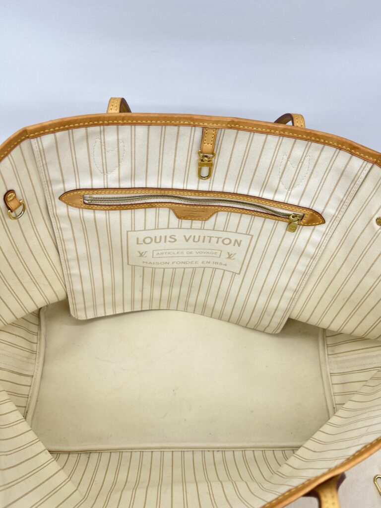 Louis Vuitton Neverfull GM Damier Azur GHW