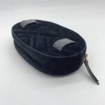 Gucci Marmont Belt Bag Giant Crystal Velvet Black GHW