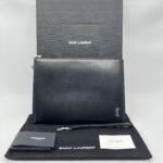 Saint Laurent I Pad Holder Black SHW