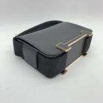 Hermes Geta Chevre Noir GHW