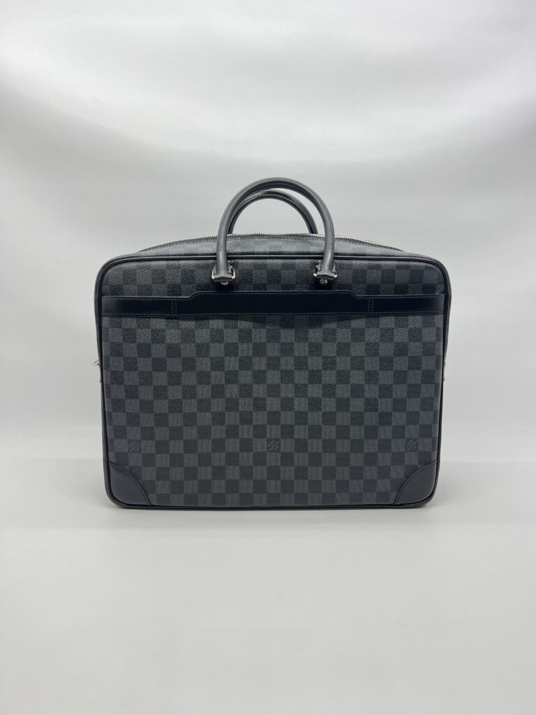 Louis Vuitton Porte Documents Voyage Damier Graphite SHW