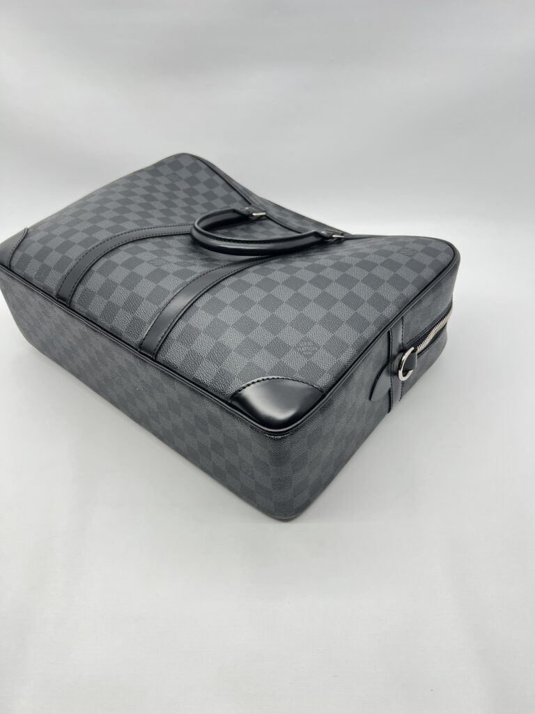 Louis Vuitton Porte Documents Voyage Damier Graphite SHW