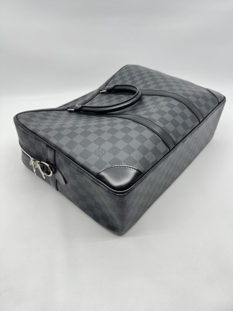 Louis Vuitton Porte Documents Voyage Damier Graphite SHW