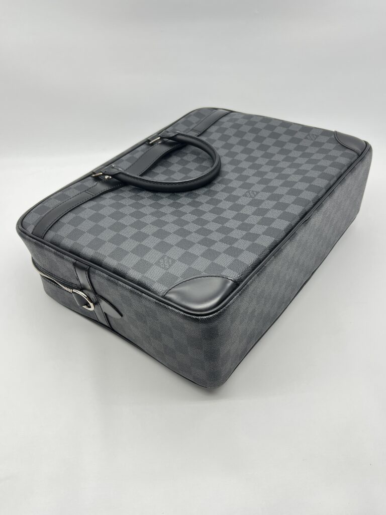 Louis Vuitton Porte Documents Voyage Damier Graphite SHW