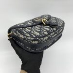 Dior Bobby Medium Canvas Oblique Blue GHW