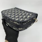 Dior Bobby Medium Canvas Oblique Blue GHW