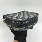 Dior Bobby Medium Canvas Oblique Blue GHW