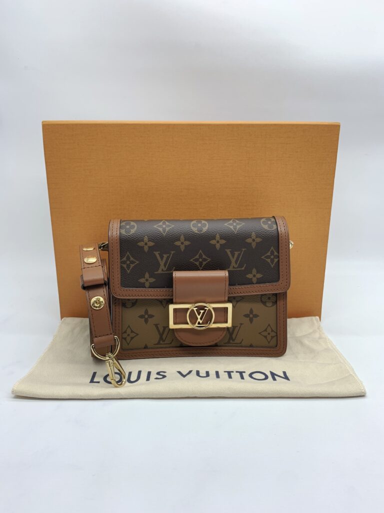 Louis Vuitton Dauphine Mini Monogram Reverse GHW