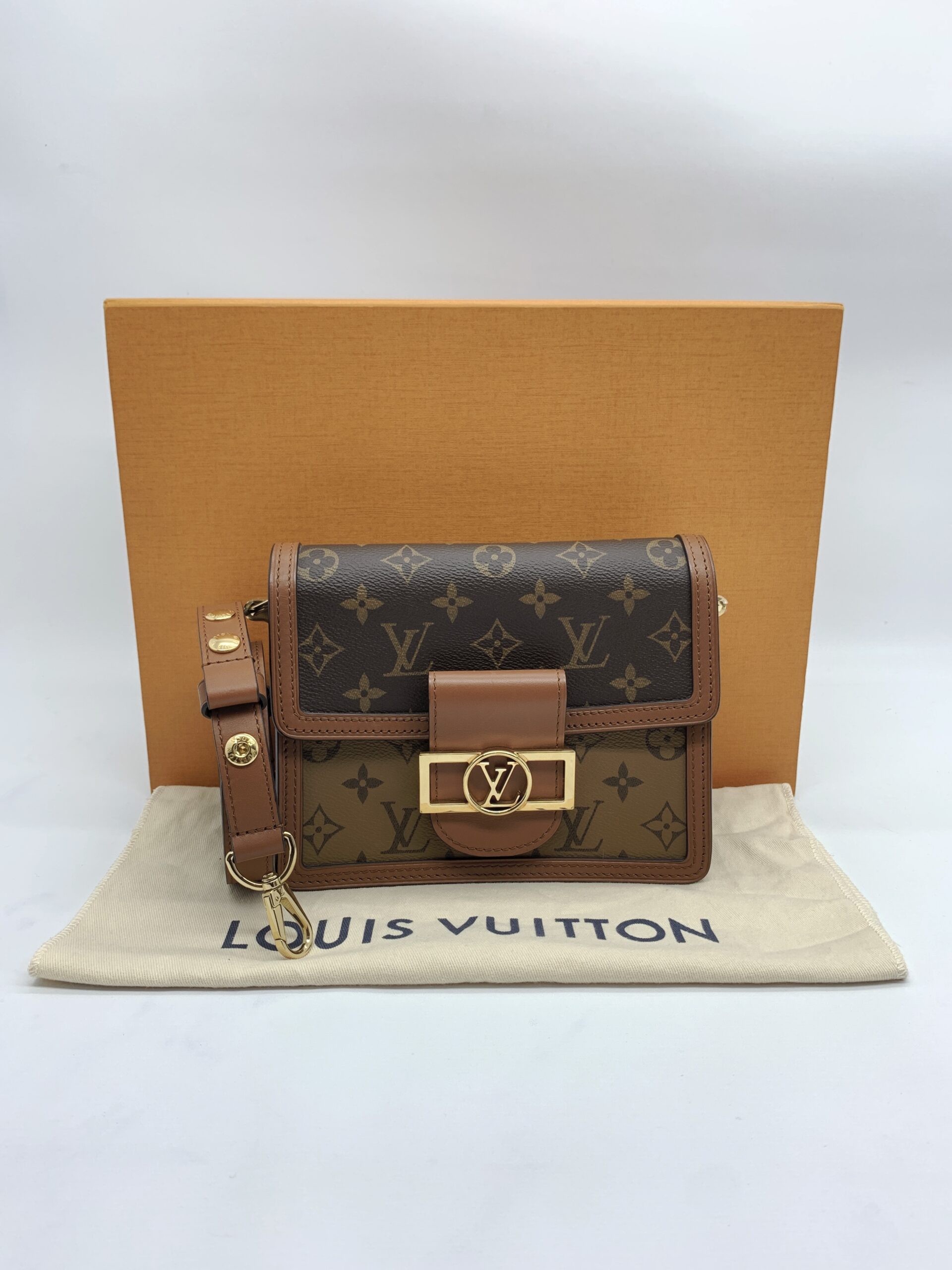 Louis Vuitton Dauphine Mini Monogram Reverse GHW
