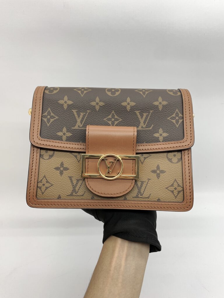 Louis Vuitton Dauphine Mini Monogram Reverse GHW