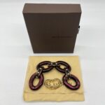 Louis Vuitton Gimme A Clue Resin Burgundy