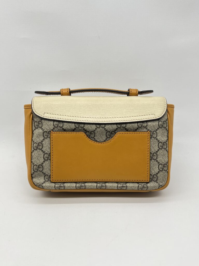 Gucci Padlock Slingbag GG Supreme Ivory Saffran GHW