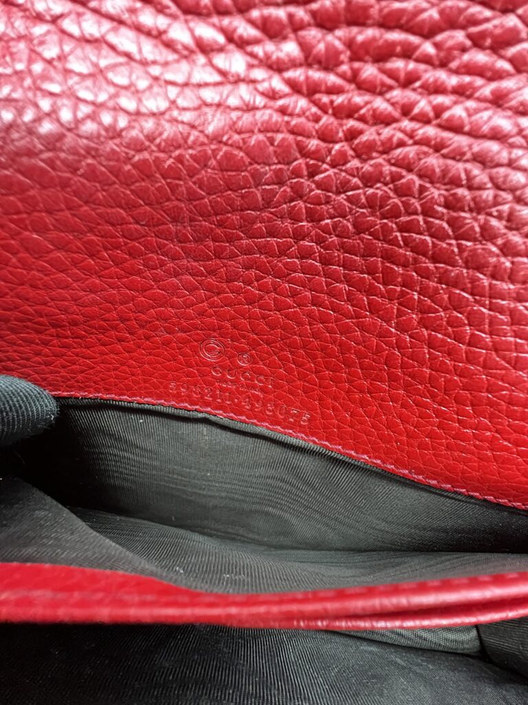 Gucci soho Wallet On Chain Red GHW