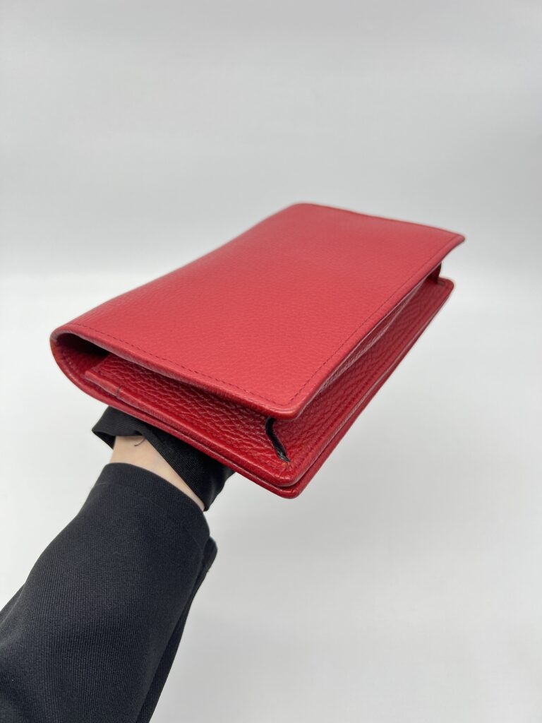 Gucci soho Wallet On Chain Red GHW