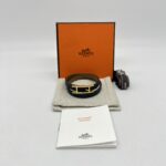 Hermes Behapi Double Tour Dark Green GHW