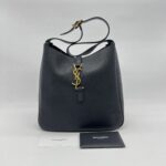 Saint Laurent LE 5 A 7 BEA Grained Leather Black GHW