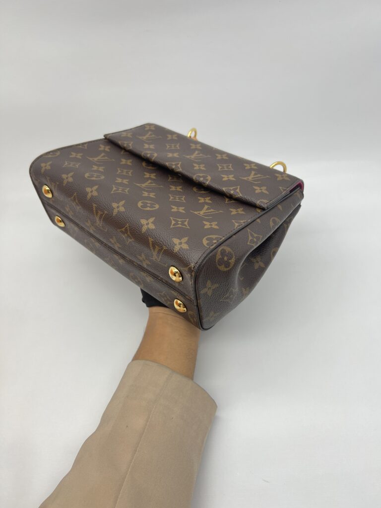 Louis Vuitton Cluny BB Monogram Bordeaux Fuchsia GHW