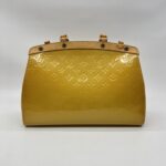Louis Vuitton Brea MM Vernis Yellow GHW
