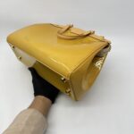Louis Vuitton Brea MM Vernis Yellow GHW