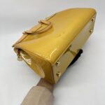 Louis Vuitton Brea MM Vernis Yellow GHW